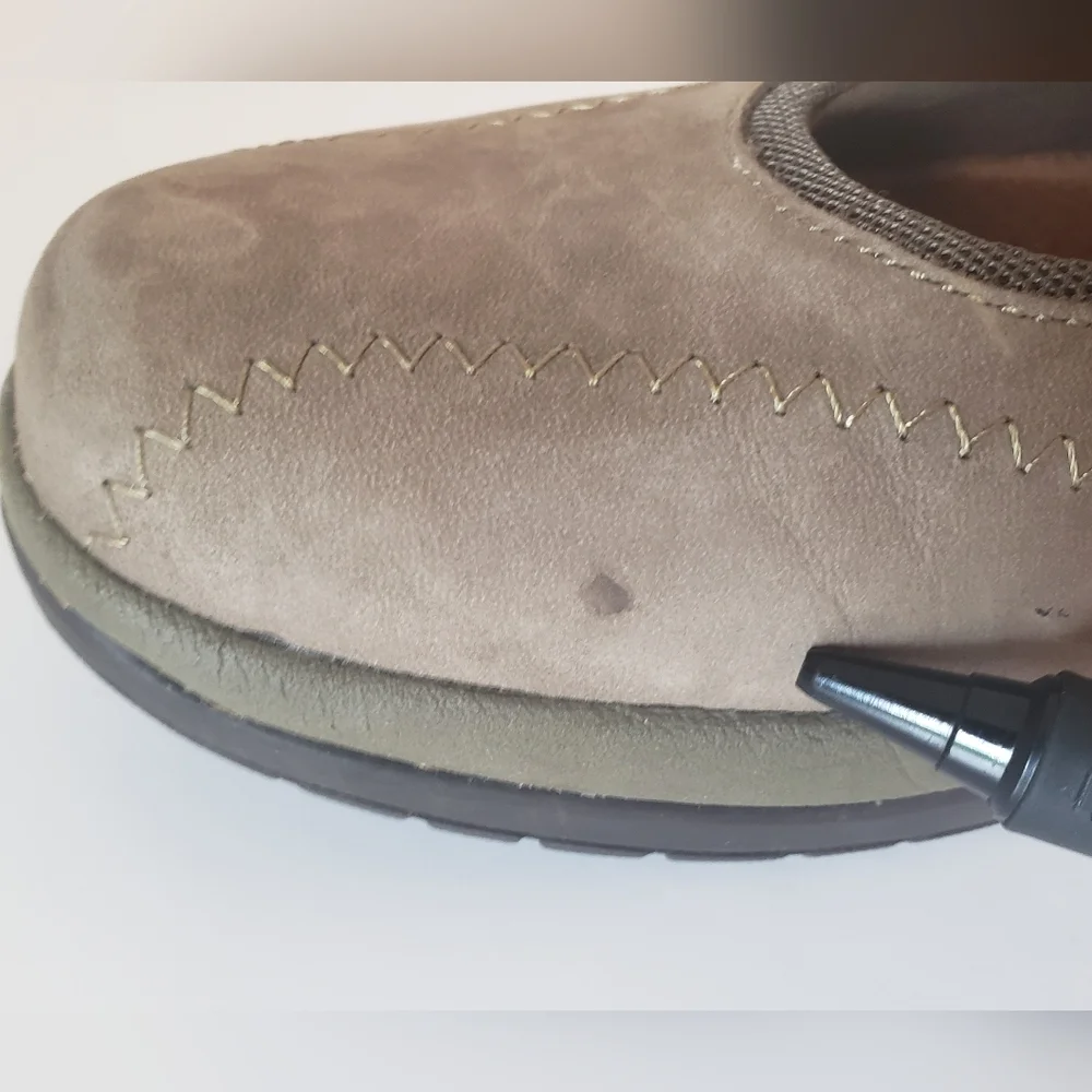 Earth Taupe Mary Jane Comfort Flats